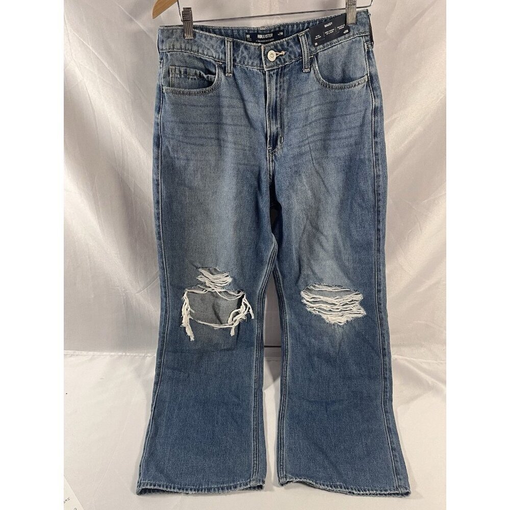 Hollister Ultra High-Rise Baggy Jeans Size 8R 29W NWT